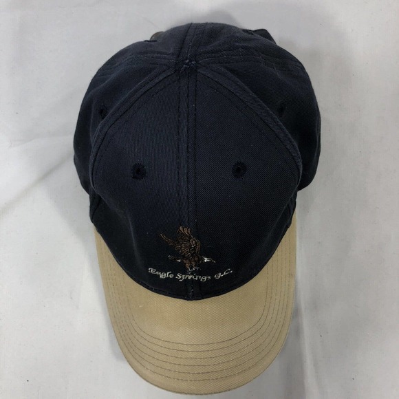 EAGLE SPRINGS GC HAT CAP ADJUSTABLE ONE SIZE FITS MOST STRAP BACK OSF DISCOLORED - Picture 6 of 16
